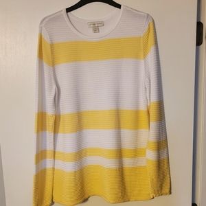 Christopher & Banks stripped sweater size Small